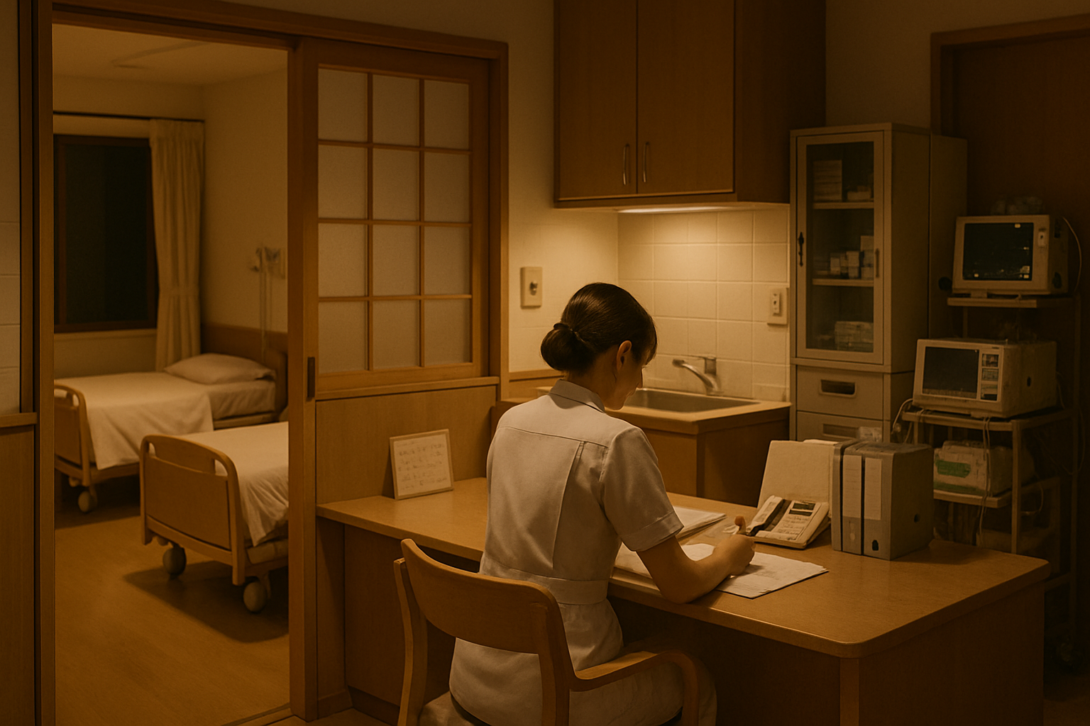 夜勤専従 看護師(宿直)募集|四国中央市の少人数体制|一般社団法人在宅看護センター四国 採用情報